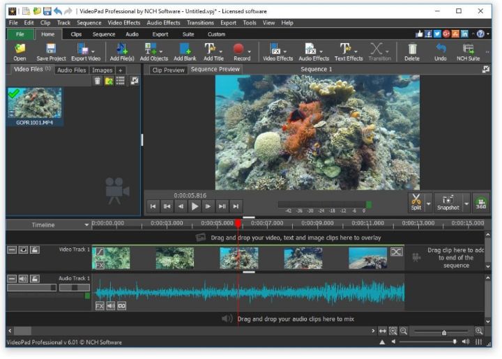 Videopad video editor besplatni programi za editovanje videa